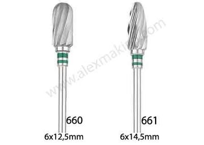 Mustar Carbide Bur Straight Cut Coarse