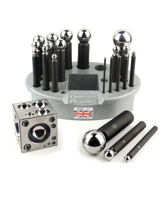 New Durston Dapping Punch Set Small (3-36 mm)