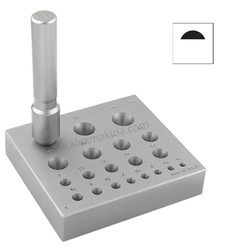 Omo - Omo Bezel Block With Punch Halfround 17° (72/BIG) Omo - Omo Bezel Block With Punch Halfround 17° (72/BIG)