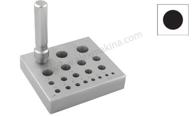 Omo Bezel Block With Punch Round (8/A)