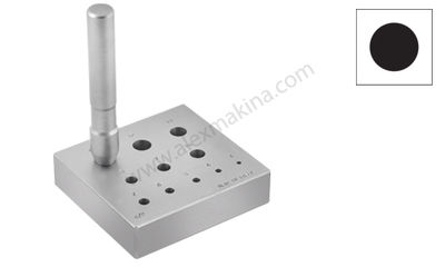 Omo Bezel Block With Punch Round (8/P)