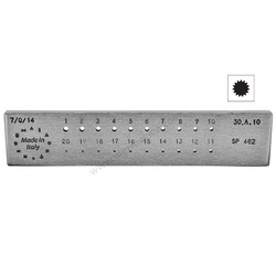 Omo - Omo Drawplate 14 Line 1-3 Mm (7/Q/14) Omo - Omo Drawplate 14 Line 1-3 Mm (7/Q/14)