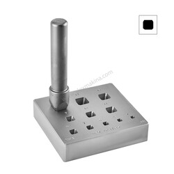  - Omo Bezel Block With Punch Cracked Square 17° (10/A)