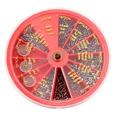 Optical And Watch Screw Assortment Set of 500 