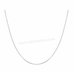 Round Rolo Sterling Silver Chain 1,8 mm - Thumbnail