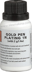 Pino Aliprandin - Pino Pen Gold Plating 1N (2 gr/l AU) Pino Aliprandin - Pino Pen Gold Plating 1N (2 gr/l AU)