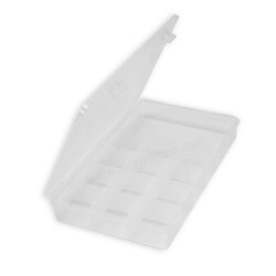  - Plastic Transparent Stone Container 13 pcs