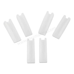 ROFALD - Plastik Pense Ucu Beyaz 4/10 mm