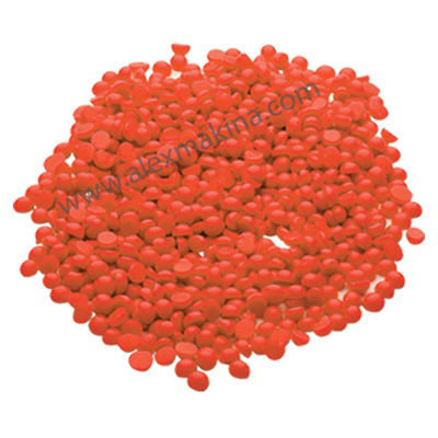 Red Green Wax Small Beads