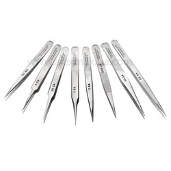  - Rofald Mini Precision Tweezer Set Of 8