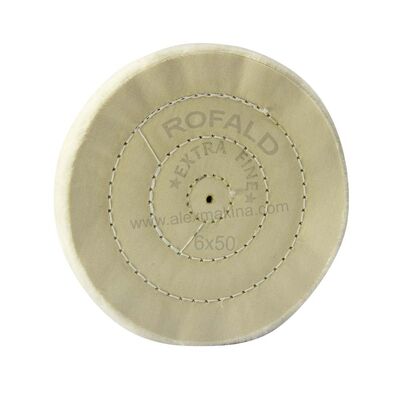 Rofald White Polishing Buff 6 x 50