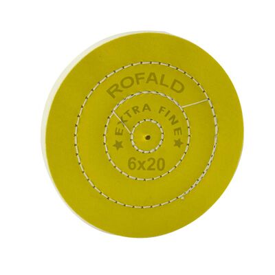 Rofald Yellow Polishing Buff 6 x 20