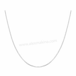 Round Rolo Sterling Silver Chain 1,8 mm - Thumbnail