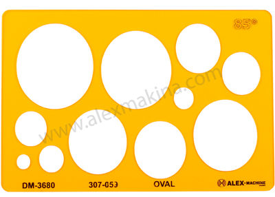 Şablon Oval 85 °