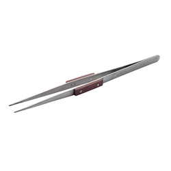  - Soldering Tweezer Long Whit Fiber Grip