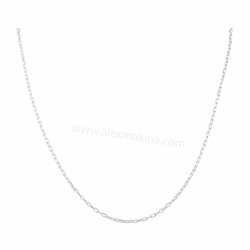 Sparse Cable Sterling Silver Chain 2,7 mm - Thumbnail