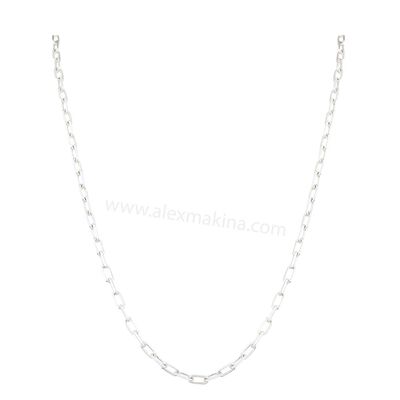 Sparse Cable Sterling Silver Chain 3,4 mm