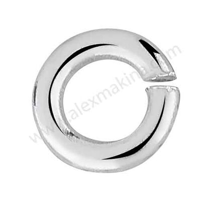 Sterling Silver jump Ring 0,8 mm