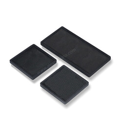  - Taş Dizme Plakası Seti Siyah (1 büyük + 2 küçük)