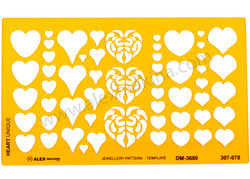  - Template Heart Unique
