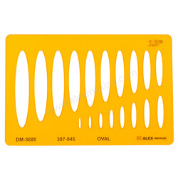  - Template Oval 15°