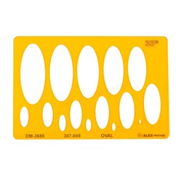  - Template Oval 35° 
