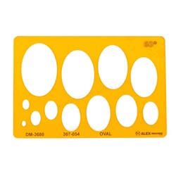  - Template Oval 60° 