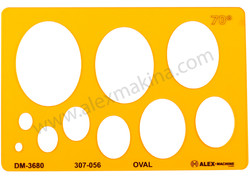  - Template Oval 70° 