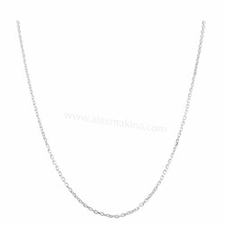 Tight Forse Sterling Silver Chain 1,0 mm - Thumbnail