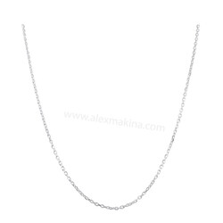 Tight Forse Sterling Silver Chain 1,2 mm - Thumbnail