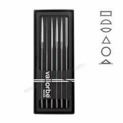 Vallorbe - Vallorbe Buff Escapement Files Set Of 6 Vallorbe - Vallorbe Buff Escapement Files Set Of 6