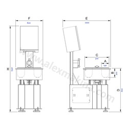 Vibratory Tumbler 30 Lt - Thumbnail