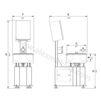 Vibratory Tumbler 30 Lt