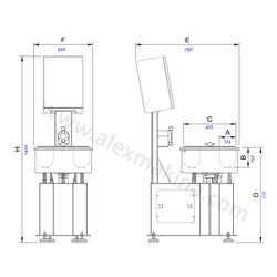 Vibratory Tumbler 15 Lt - Thumbnail
