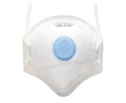 - White Mask With Ventille  - White Mask With Ventille