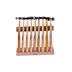 Wooden Hammer Stand 9 Pcs - Thumbnail